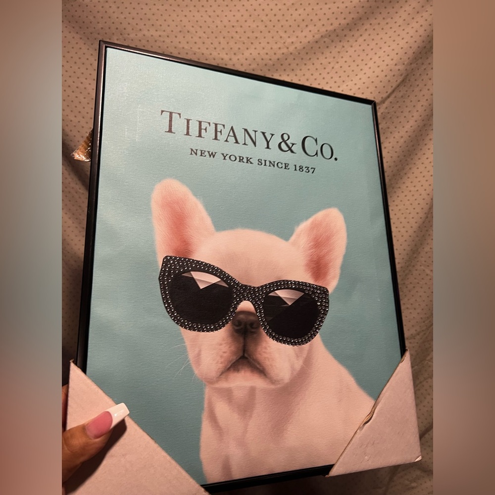 Tiffany & Co luxury wall art brand new 14x12